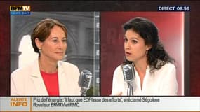 Ségolène Royal face à Apolline de Malherbe en direct