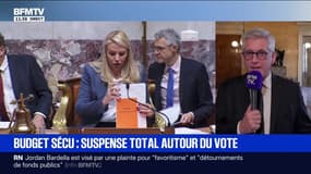 Vote du budget de la Sécurité sociale: "On va attendre la fin de la discussion pour décider du choix final", indique Frédéric Valletoux, député "Horizons" de Seine-et-Marne 