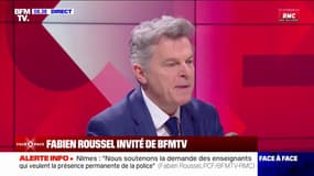 Pour Fabien Roussel, "accueillir en grande pompe" le dirigeant du Qatar, "ce n'est pas normal"