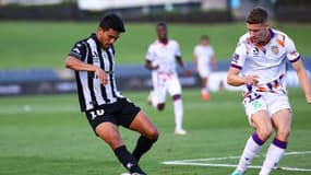 Ulises Davila lors du match Macarthur FC-Perth Glory (2-2, A-League), le 28 janvier 2024