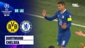 Dortmund - Chelsea : Le smash façon volley de Thiago Silva qui récolte un carton jaune