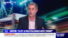 François Ruffin: "Il n'y a pas d'alliance avec le président Trump"