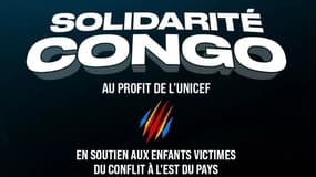 L'affiche du concert "Solidarité Congo", prévu le 7 avril à l'Accor Arena à Paris.