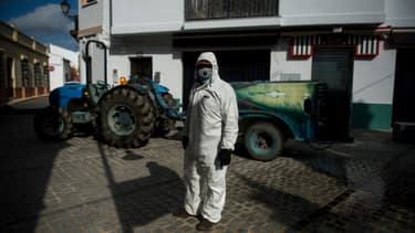 Agriculteur à Séville.