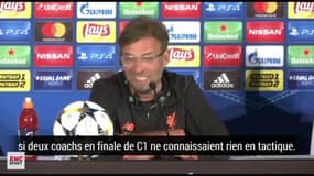 Klopp : "C'est quand même drôle que deux coachs sans connaissance tactique soient en finale de C1"