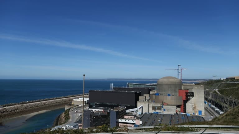 La centrale nucléaire de Flamanville, dans la Manche, photographiée le 28 septembre 2015