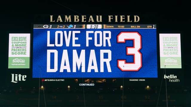 Les hommages pour Damar Hamlin se sont multipliés sur les terrains de NFL.