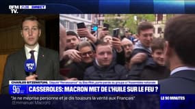 Charles Sitzenstuhl (Renaissance): "Il n'y a pas 70% des Français qui acceptent que l'on insulte le président de la République"