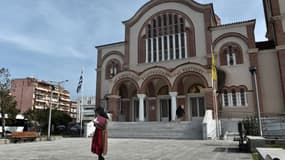 Une église orthodoxe en Grèce