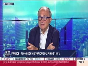 Christian de Boissieu (Cercle des Economistes) : Plongeon historique de 13,8% du PIB français - 31/07