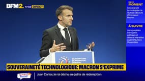 Emmanuel Macron fait de la "préférence européenne" une priorité pour le secteur technologique