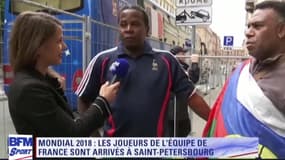 France - Belgique : L'arrivée des Bleus à Saint-Petersbourg, lieu de la demi-finale du Mondial