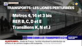 Ile-de-France: des perturbations à prévoir dans les transports ce week-end
