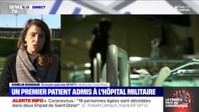 Un premier patient vient d'être admis à l'hôpital militaire de campagne à Mulhouse