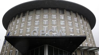 Le siège de l'OIAC (OPCW en anglais), à La Haye, aux Pays-Bas