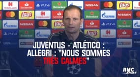 Juventus – Atlético : Allegri : « Nous sommes très calmes, très sereins » 