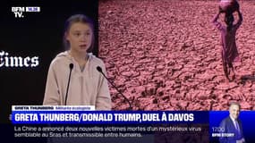 À Davos, au Forum économique mondial, Greta Thunberg a déclaré que "notre maison est toujours en train de brûler"