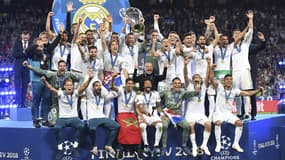 Le Real Madrid, triple champion d'Europe en titre