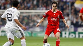 Yossi Benayoun lors du match Real Madrid-Liverpool (0-1, Ligue des champions), le 25 février 2009