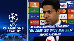 AC Milan, Dortmund et Newcastle dans le groupe du PSG... "On aime jouer les gros matches" répond Al-Khelaifi 