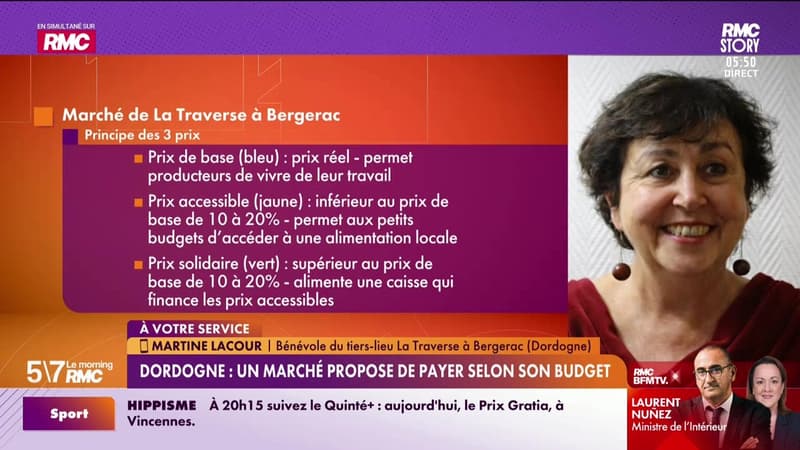 Martine Lacour à votre service : Dordogne, un marché propose de payer selon son budget - 03/04