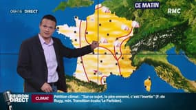 Météo: températures en basse dans le nord du pays. Jusqu'à 16 degrés dans le sud de la France