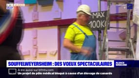 Souffelweyersheim: le conseil municipal se déguise à l'occasion de la cérémonie de vœux