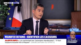 Gérald Darmanin: "Les violences policières n'existent pas telles qu'on l'imagine"
