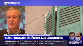 Covid: selon l'infectiologue Olivier Rogeaux, "la météo a surement joué un rôle" dans la hausse des contaminations en Savoie