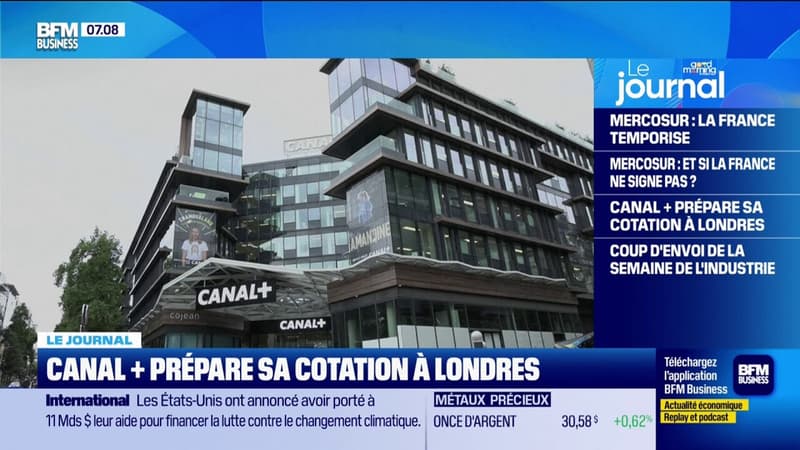 Canal + prépare sa cotation à Londres