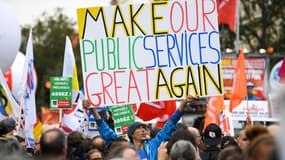 Le début de la manifestation à Paris