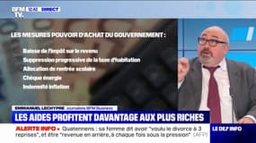 Les mesures prises par le gouvernement pour le pouvoir d'achat des Français ont davantage profité aux ménages les plus riches