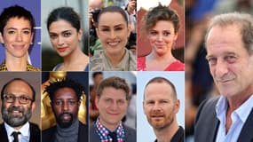 Les membres du jury du 75e Festival de Cannes.