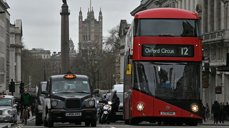 Un bus à Londres