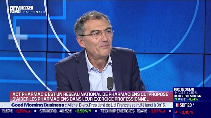 Lucien Bennatan (Act Pharmacie) : Act Pharmacie est un réseau national de pharmaciens qui propose d'aider les pharmaciens dans leur exercice professionnel - 20/01