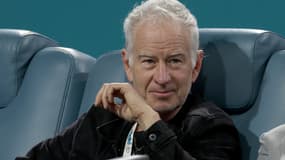 John McEnroe à Miami en mars 2023.