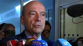 Alain Juppé au siège du parti Les Républicains à Paris le 7 décembre 2015.