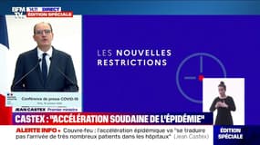 Jean Castex: "Commerces", "services" et "lieux recevant du public" seront fermés durant le couvre-feu, "sans exception"