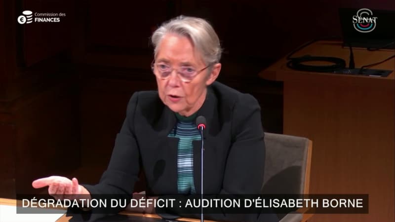 EN DIRECT. Déficit: Elisabeth Borne entendue par les sénateurs sur le dérapage des finances publiques