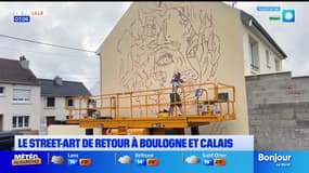 Pas-de-Calais: le street-art est de retour à Boulogne et Calais