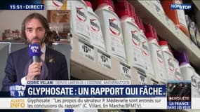Cédric Villani: "Dans le rapport parlementaire, il n' a pas de conclusion nouvelle sur la dangerosité du glyphosate"