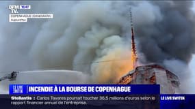 La bourse de Copenhague a été touchée par un violent incendie 