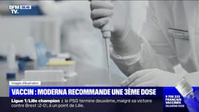 Vaccin: Moderna recommande une troisième dose