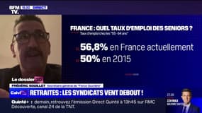Frédéric Souillot (FO) sur les retraites: "Si pour Emmanuel Macron c'est la mère des réformes, pour nous ce sera la mère des batailles"
