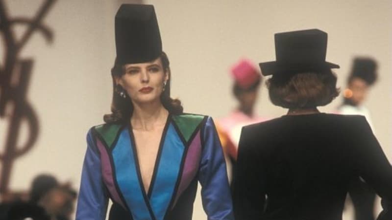 Yves Saint Laurent- Ensemble collection Saint Laurent rive gauche automne hiver 1988
Yves Saint Laurent- Ensemble collection Saint Laurent rive gauche automne hiver 1988