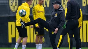 Lucien Favre, entraîneur de Dortmund, le 16 septembre 2019