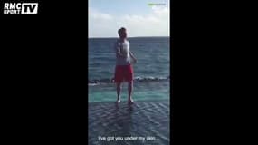 Quand Piqué chante du Sinatra pour Shakira