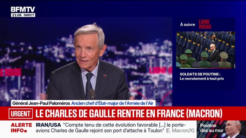 Emmanuel Macron annonce le retour du porte-avions Charles de Gaulle en France