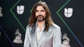 Le chanteur colombien Juanes lors des Latin Grammy Awards le 18 novembre 2021 à Las Vegas.