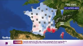 Météo: températures plus fraiches, quelques perturbations ce mercredi